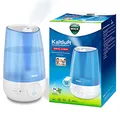 Produktbild: Wick Kaltluft Ultraschall-Luftbefeuchter – Digitale, einstellbare Touch-Bedienung – 4,5-l-Wassertank – für Schlafzimmern, Büros, Kinderzimmern bis 35 m² – Pads mit ätherischen Ölen inklusive – WUL565