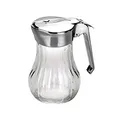 Produktbild: ibili 755300 Honigspender, 250 ml, Glas, transparent / silber, 8 x 8 x 15 cm, Anthrazit