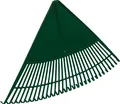 Produktbild: Kunststoff Laubbesen Fächerbesen Besen Rechen Laubrechen 78 cm Breit