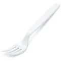 Produktbild: Gabel (PP) wiederverwendbar weiß 18,5cm [50 St.]