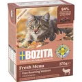 Produktbild: Bozita Sterilised Häppchen in Gelee mit Hirsch | 6x 370g
