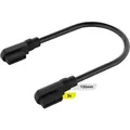 Produktbild: Corsair iCUE LINK Slim-Kabel, 135mm, 90° abgewinkelt, schwarz