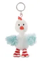 Produktbild: NICI 47773 Chicklinde Plüsch Henne Schlüsselanhänger 11cm GRÜN