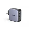 Produktbild: UGREEN Nexode 140W USB-C PD GaN - 3-Port Ladegerät + USB-C Kabel 1.5m - Schwa