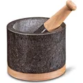 Produktbild: Cilio Mörser Merkur Granit Buchenholz ø 14 cm (420364-144059.0140)