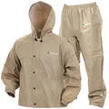 Produktbild: FROGG TOGGS Pro Lite Wasserabweisender Regenanzug, Unisex-Erwachsene Unisex, Regenanzug, PL12140-04M/L, khaki, Medium/Large