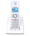 Produktbild: Alcatel F530 Schnurloses Telefon mit Anrufblockierung, 10 Melodien, Weiß