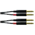 Produktbild: NEU: Cordial CFU 6 PP Audio Kabel 6m Klinke auf Klinke schwarz