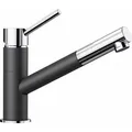 Produktbild: Les Tendances - Blanco Kano S - Küchenarmatur Mit Ausziehbarer Brause Und Filterfunktion, Anthrazit/chrom 525038