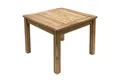 Produktbild: Spetebo Gartentisch Teakholz Beistelltisch - 50 x 50 cm (Stück, 1-St., Holztisch), massiver Couch- und Blumentisch