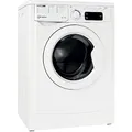 Produktbild: Indesit EWDE 861483 W IT N Waschtrockner 8 kg, Frontlader, freistehend, Schleuderdrehzahl 1400 Umdrehungen pro Minute, Breite 59,5 cm, Tiefe 53,5 cm, Höhe 85,0 cm, Energieklasse D, Weiß