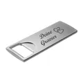 Produktbild: Schmalz® edler Flaschenöffner mit Gravur | Metall | personalisiert Individuell