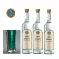 Produktbild: Ouzo Plomari aus Lesvos 3x 700ml Beigabe 1 Longdrinkglas