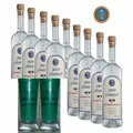 Produktbild: Ouzo Plomari aus Lesvos 9x 0,7l / 40% Beigabe 2 Longdrinkgläser