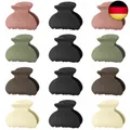Produktbild: Lolalet 12 Stück Kleine Haarklammern Haarspange 4cm Mini Haarkrallen Spinnen