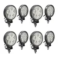Produktbild: 8 Zusatzscheinwerfer LED 8W geschraubt 550 lm Licht-Experte OSRAM Round VX70-SP