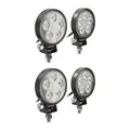 Produktbild: 4 Zusatzscheinwerfer LED 8W geschraubt 550 lm Licht-Experte OSRAM Round VX70-SP