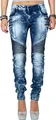 Produktbild: Cipo & Baxx Damen Jeans WD361 Blau W28/L32
