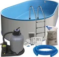 Produktbild: Ovalpool-Set exklusiv 5,25 x 3,20 x 1,20 m