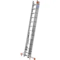 Produktbild: Krause Tribilo Sprossen-Vielzweck-Leiter 3 x 8 Sprossen Treppenfunktion