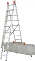 Produktbild: Krause Aluminium-Vielzweckleiter MONTO Tribilo mit Treppenfunktion 6,05 m