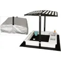 Produktbild: WONDERMAKE Design Sandkasten mit Dach solarca1