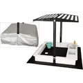 Produktbild: Wondermake Sandkasten, Weiß, Holz, 113x113x113 cm, Outdoor Spielzeug, Sandkästen