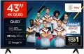 Produktbild: TCL 43T69CXB QLED-Fernseher (108 cm/43 Zoll, 4K Ultra HD, Google TV)