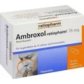 Produktbild: AMBROXOL-ratiopharm 75 mg Hustenlöser Retardkaps. 50 St. PZN 00680940