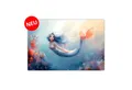 Produktbild: cover-your-desk.de Schreibtischunterlage für Kinder - abwaschbar - Mermaid - 60 x 40 cm - Made in Germany, (1 tlg)