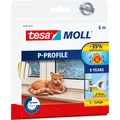 Produktbild: tesa tesamoll CLASSIC P-Profil Fensterdichtung, Gummidichtung zum Isolieren (05390-00100-00)