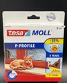 Produktbild: Fenster-/Türmoll tesamoll® 5390 B9mmxH5,5mmxL6m weiß TESA