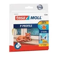 Produktbild: 10 Stk. Tesa Fenster-/Türmoll moll® 5390 B9mmxH5,5mmxL6m weiß 05390-00100-00