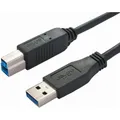 Produktbild: Bachmann USB 3.0 Anschlusskabel (1x USB 3.0 Stecker A (1 m, USB 3.2 Gen 1) (917.1205)