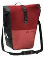 Produktbild: VAUDE Fahrradtasche für Gepäckträger Aqua Back Color Single (Rec), 1 x 24 L in Rot/Rot, Hinterradtasche wasserdicht, Fahrrad Gepäckträgertasche hinten, einfache Befestigung – Made in Germany
