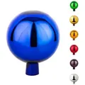 Produktbild: VERDOBA Gartenfigur Gartenkugel für Außen - Gartendeko Rosenkugel Dekokugel für den Garten, Glas blau 20 cm