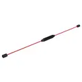 Produktbild: GORILLA SPORTS® Schwingstab - 160 cm, Hochbelastbarer, Flexibel, Fiberglas, Rot - Fitness Swingstick, Fitnessstange für Tiefenmuskulatur, Schwungstab, Schwingstick, Vibrationstraining