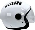 Produktbild: Jethelm BHR DJ834 Demi-Jet Motorradhelm Offener Helm Weiß S 95209