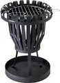 Produktbild: Feuerkorb Feuerschale Lagerfeuer Gartenfeuer Feuerstelle mit Grillrost Grill XL
