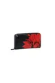 Produktbild: Desigual Geldbörse Mone Flowerina Fiona Long Wallet Black schwarz
