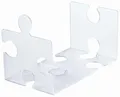 Produktbild: HAN Buchstützen 12,3 x 14,2 x 17,1 cm transparent 9212-63