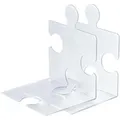 Produktbild: Han Buchstütze 9212-63 Puzzle, transparent, 12 x 17cm, aus Kunststoff, 2 Stützen, 2 Stück