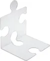 Produktbild: HAN-Bürogeräte Briefablage CD/Buchstütze Puzzle im 2er-Pack transluzent klar