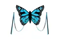 Produktbild: Wolkenstürmer Flug-Drache Bella Butterfly (blau), (1-tlg)