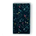 Produktbild: PIP Studio Handtuch Les Fleurs 55 x 100 cm Baumwolle Blau Dunkelblau
