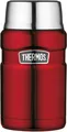 Produktbild: THERMOS Speisegefäß Edelstahl mattiert rot bis 14 Stunden heiß oder 24 Std kalt