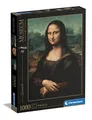Produktbild: Clementoni 31413 Leonardo – Mona Lisa – Puzzle 1000 Teile, Museum Collection, Geschicklichkeitsspiel für die ganze Familie, Erwachsenenpuzzle ab 14 Jahren