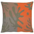 Produktbild: Apelt Zierkissen, Orange, Braun, Textil, Blätter, Füllung: Vlies, 48x48 cm, Oeko-Tex® Standard 100, Wohntextilien, Kissen, Dekokissen
