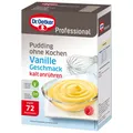 Produktbild: Professional Pudding ohne Kochen mit VanilleGeschmack, Cremepulver in 1 kg Pa...
