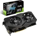 Produktbild: ASUS GeForce RTX 2060 Overclocked 6G GDDR6 Dual-Fan EVO Edition VR Ready HDMI DisplayPort DVI Grafikkarte (DUAL-RTX2060-O6G-EVO)